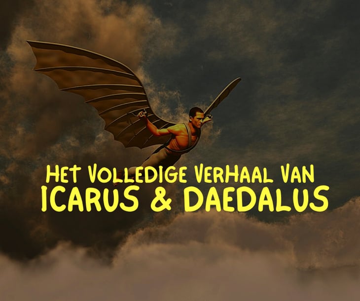 Het verhaal van Icarus en Daedalus