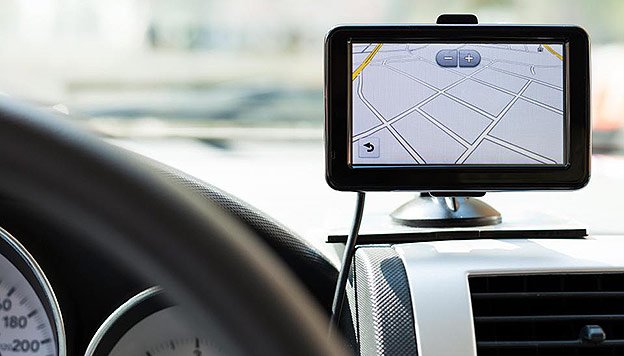 GPS in de huurauto